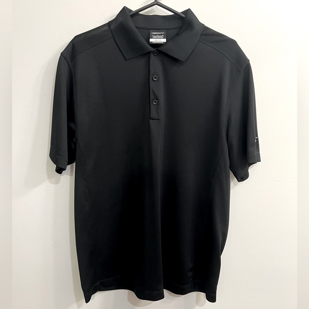 Nike - Dri-Fit Golf Polo - Black - Large